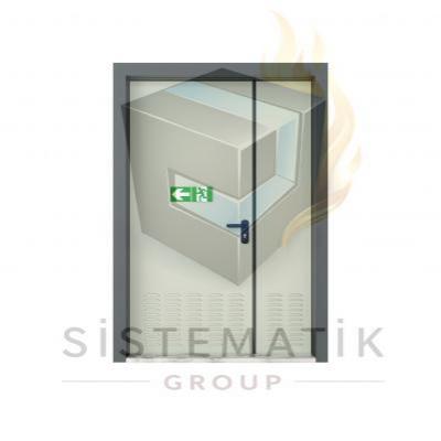 ÇİFT KANAT YANGIN KAPISI